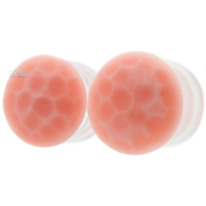 Martele Glass Color Front Plugs - Flesh