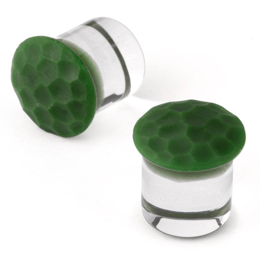Martele Glass Color Front Plugs - Forest