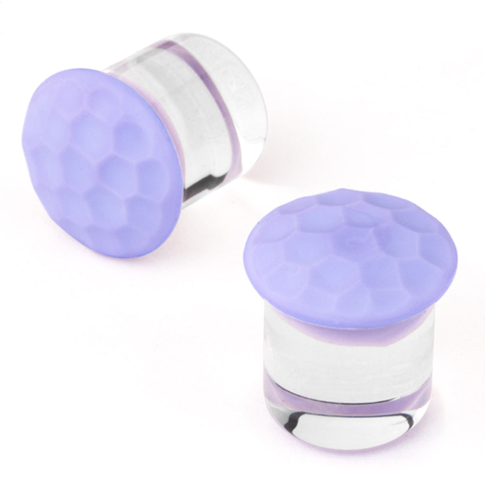 Martele Glass Color Front Plugs - Lilac