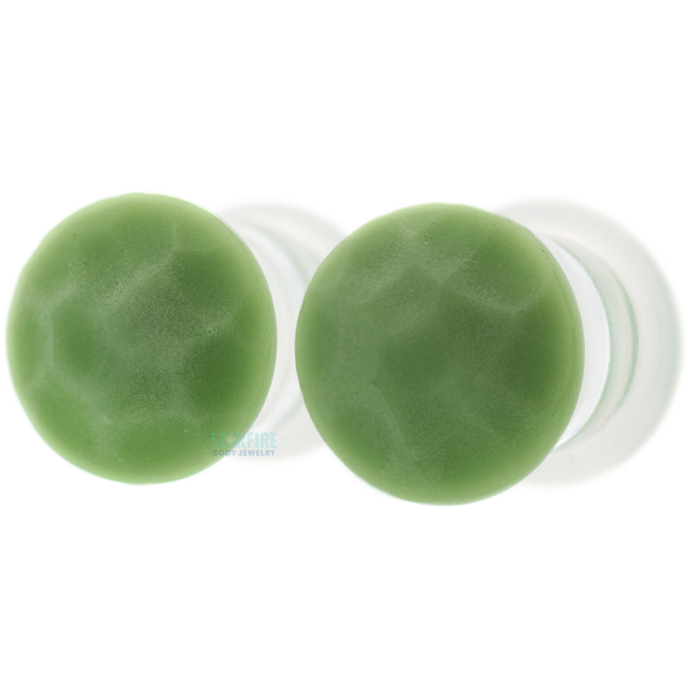 Martele Glass Color Front Plugs - Olive