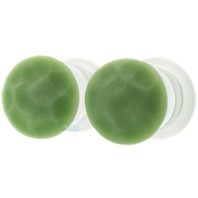 Martele Glass Color Front Plugs - Olive