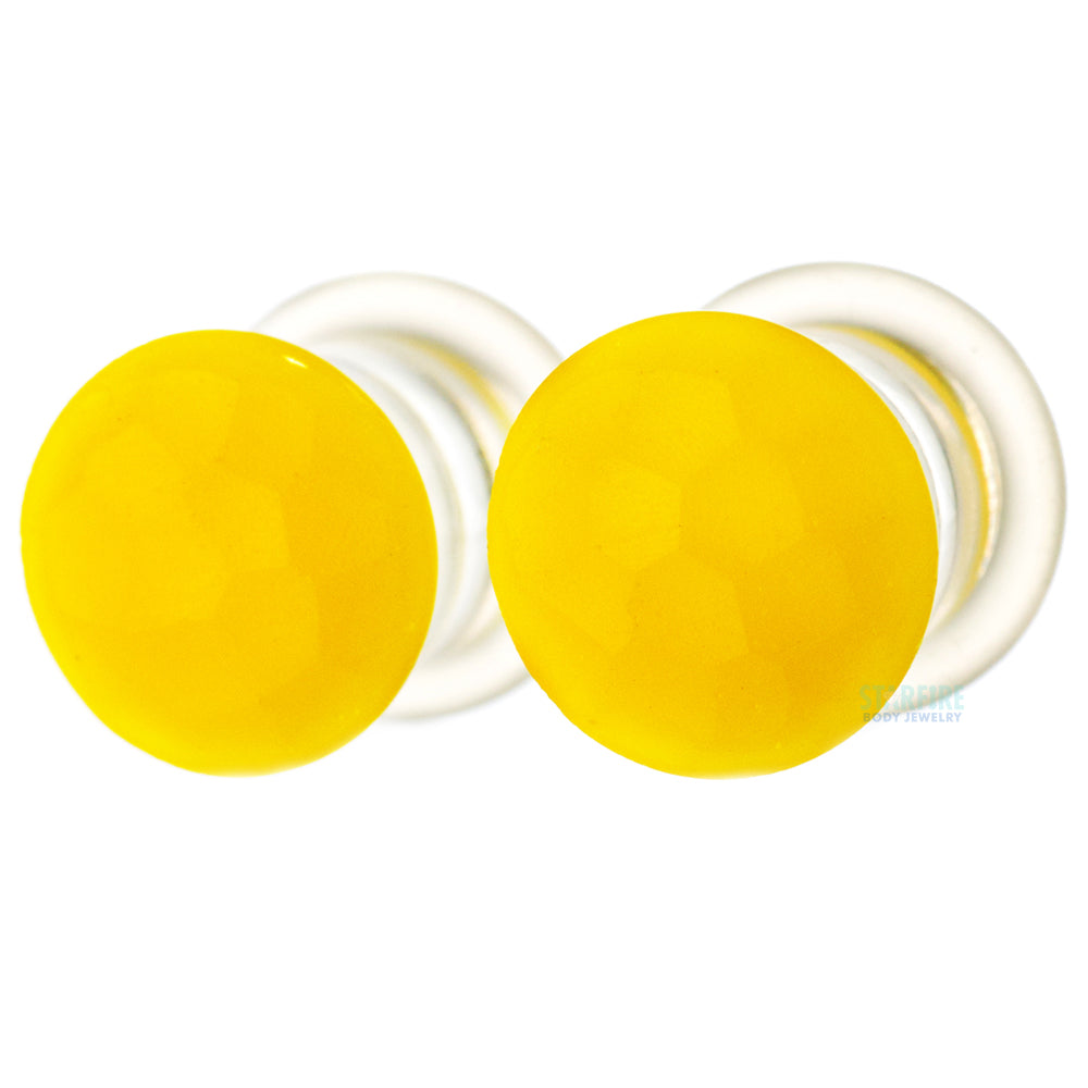 Martele Glass Color Front Plugs - Yellow
