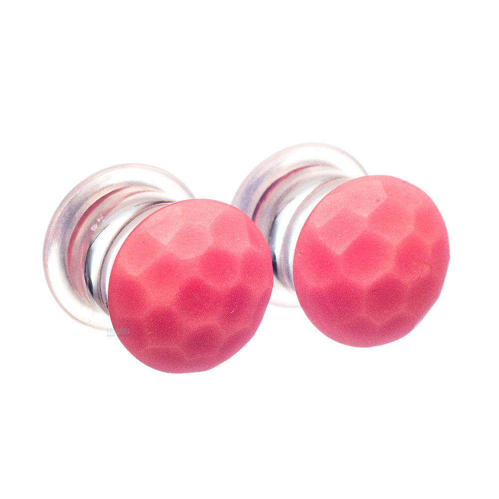 Martele Glass Color Front Plugs - Rose
