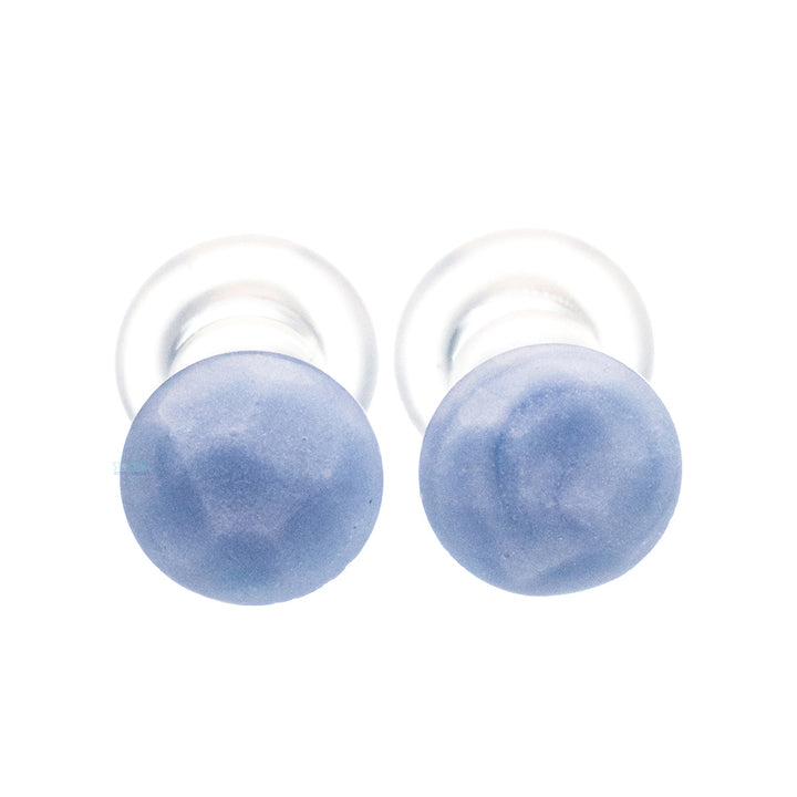 Martele Glass Color Front Plugs - Denim
