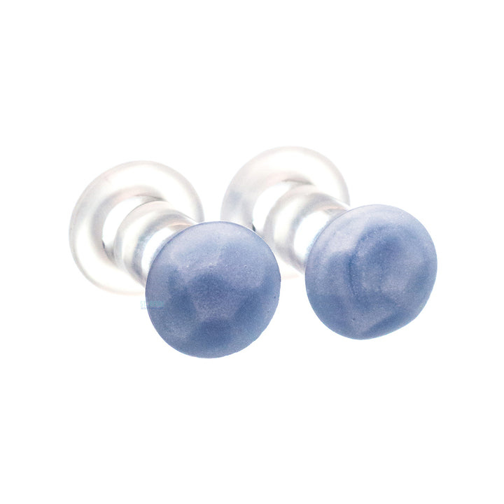 Martele Glass Color Front Plugs - Denim