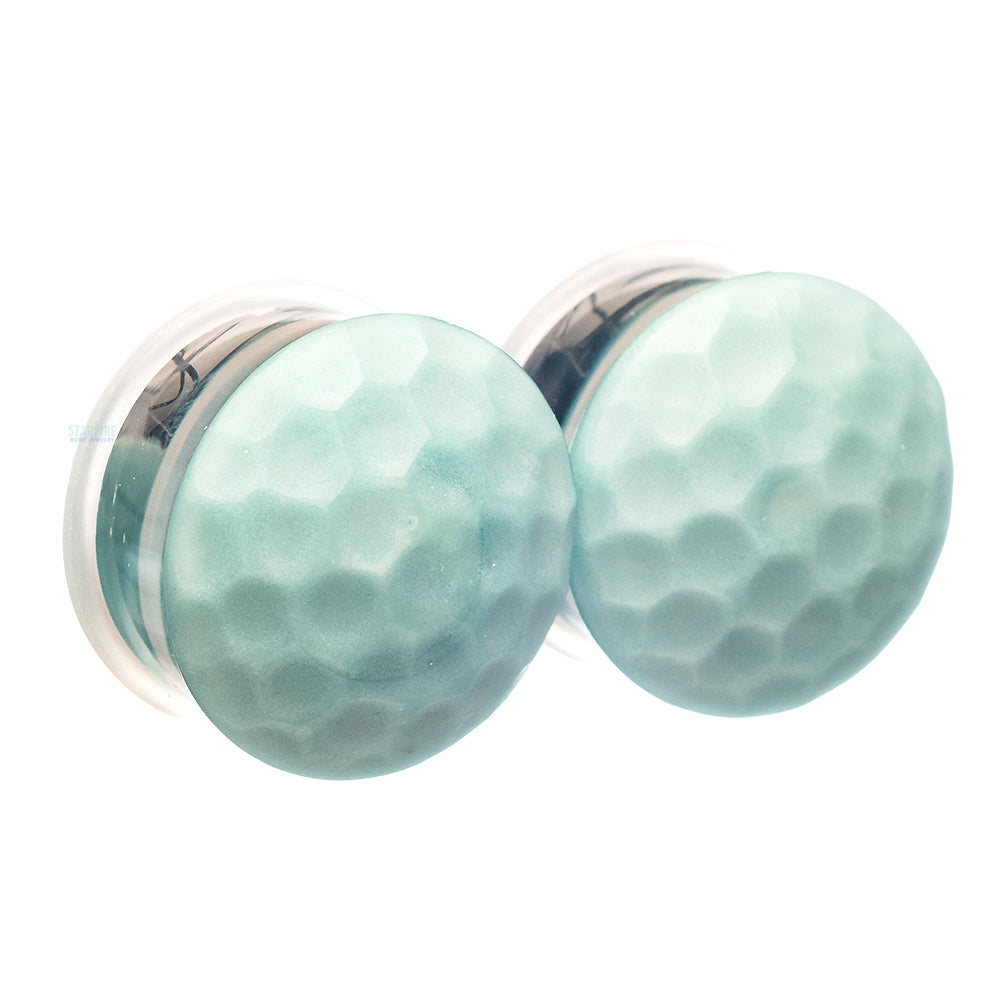 Martele Glass Color Front Plugs - Agave