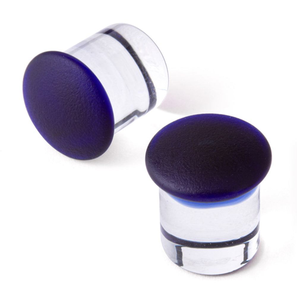 Gorilla Glass - Glass Color Front Plugs - Matte Cobalt – Starfire Body ...