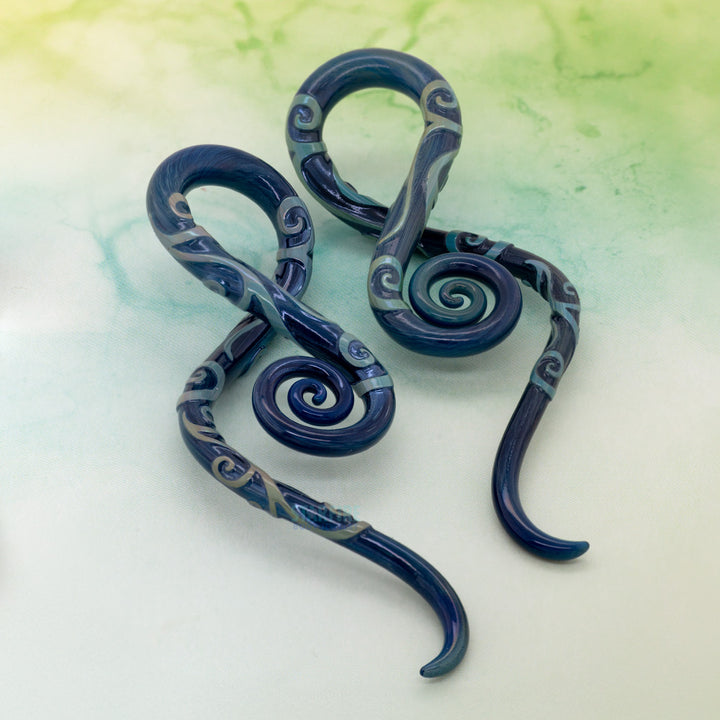 Glass Squids - Carved Blue Moon