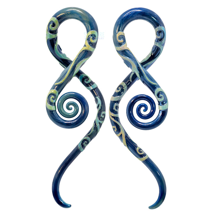 Glass Squids - Carved Blue Moon