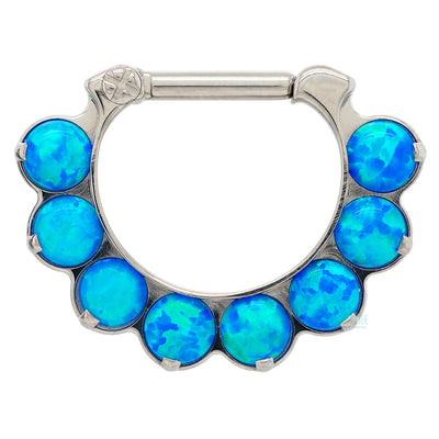 "Odyssey" Clicker #12 with Opals - 16 ga.