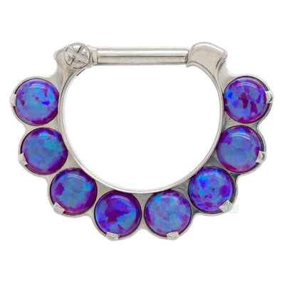 "Odyssey" Clicker #12 with Opals - 16 ga.