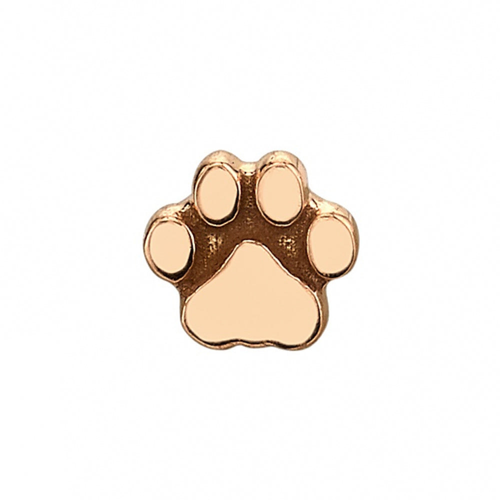 threadless: Flat Dog Paw End in Gold