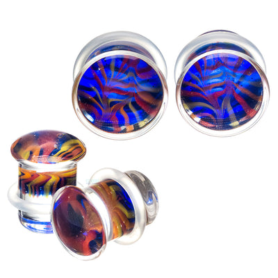 Glass Feather Plugs