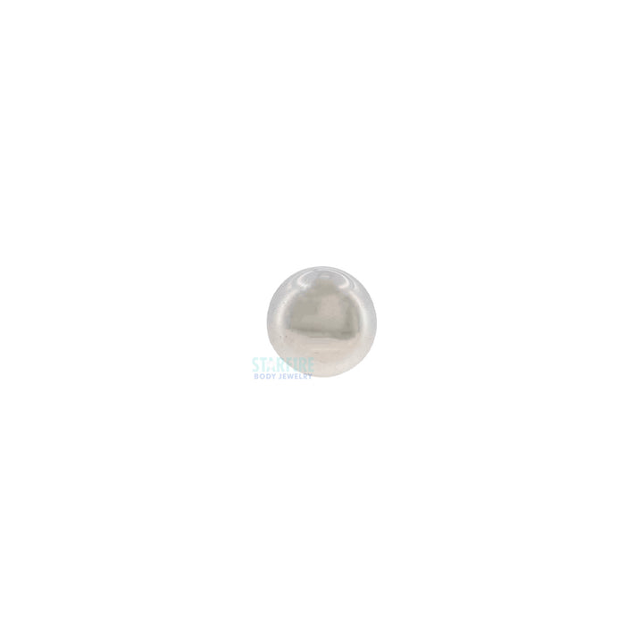 Gold & Platinum Threaded Bead