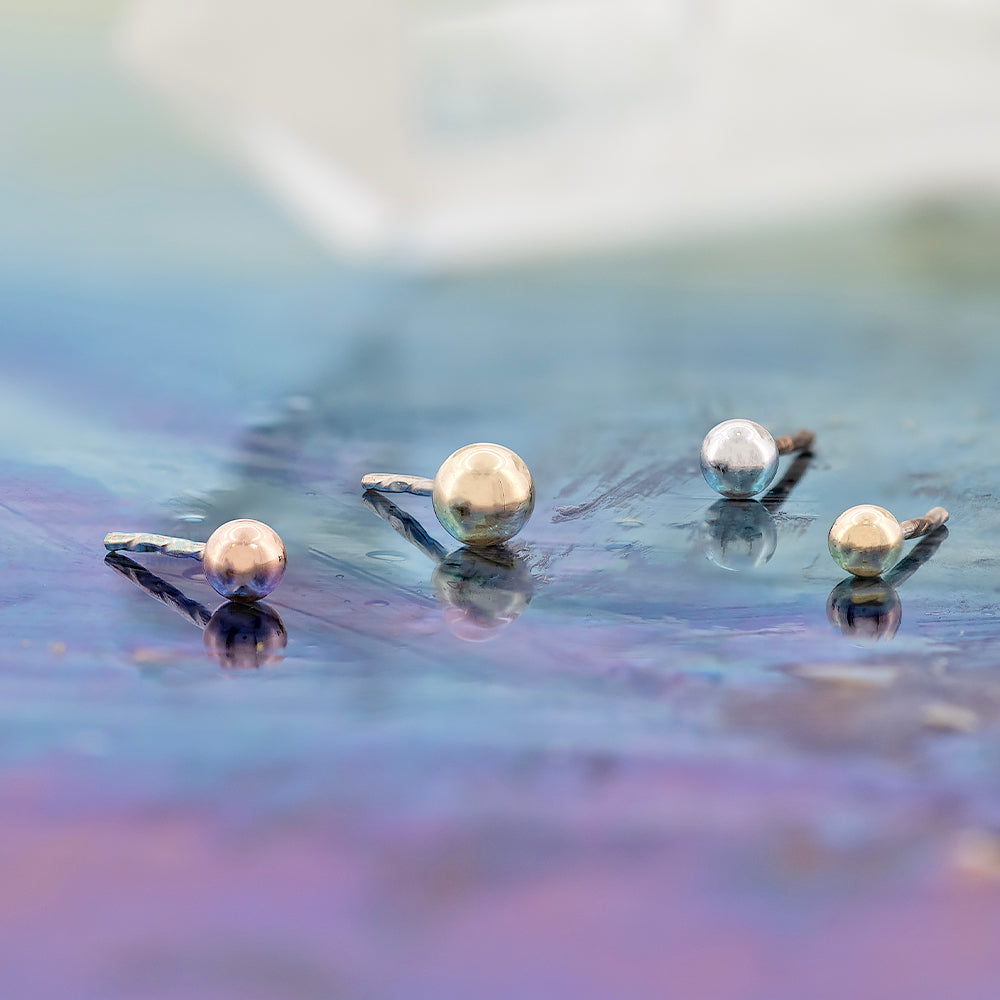 threadless: Bead Pin in Gold & Platinum
