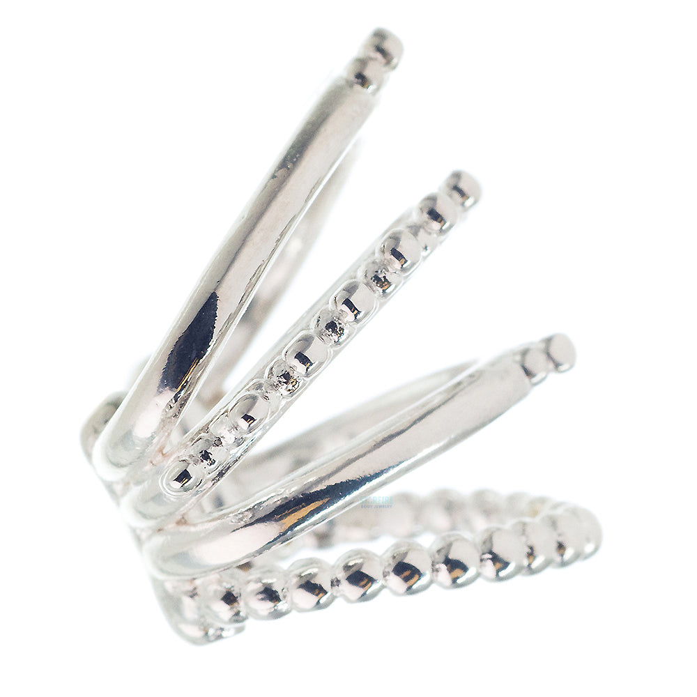 Little Beaded Warrior EAR CUFF (non piercing)