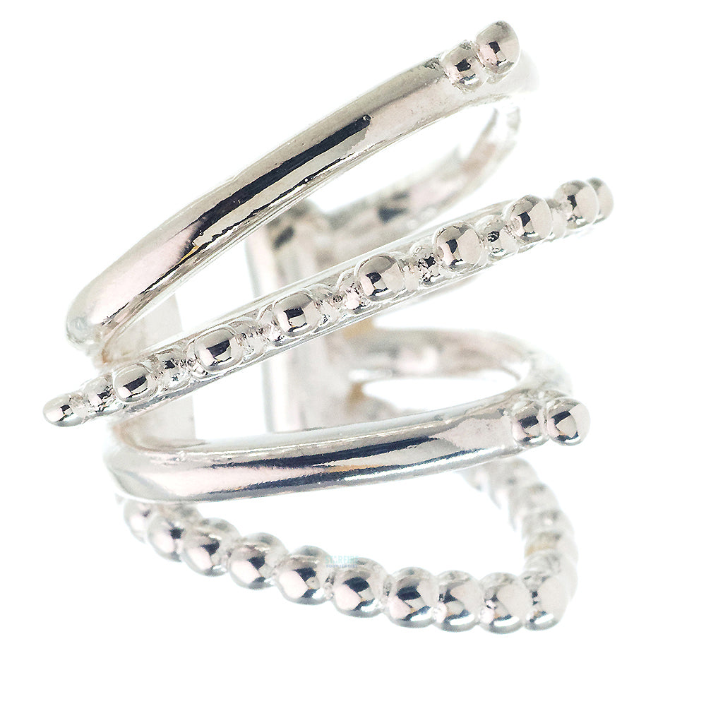 Little Beaded Warrior EAR CUFF (non piercing)