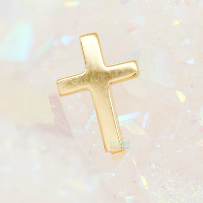 threadless: Cross End in Gold