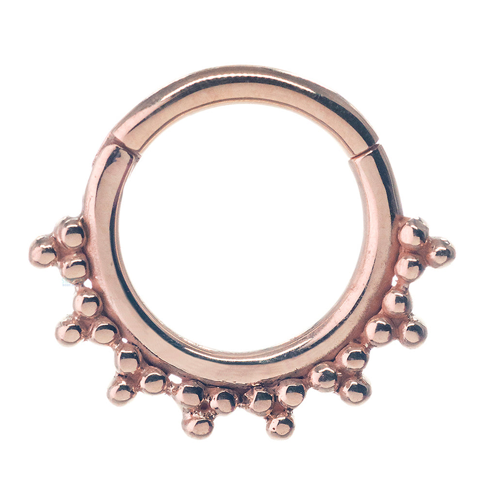 "Talia" Hinged Ring in Gold