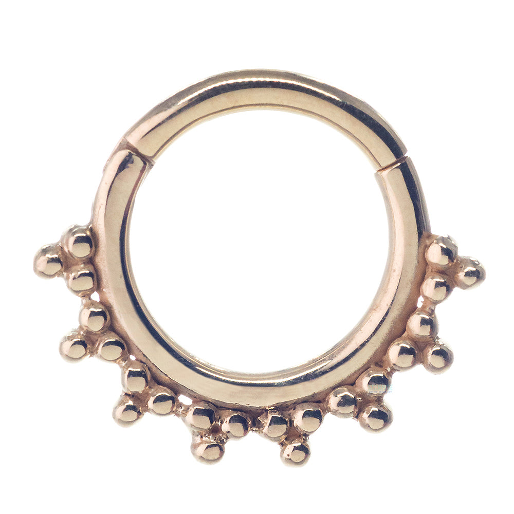 "Talia" Hinged Ring in Gold