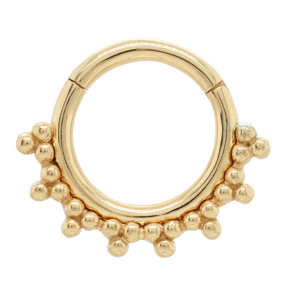 "Talia" Hinged Ring in Gold