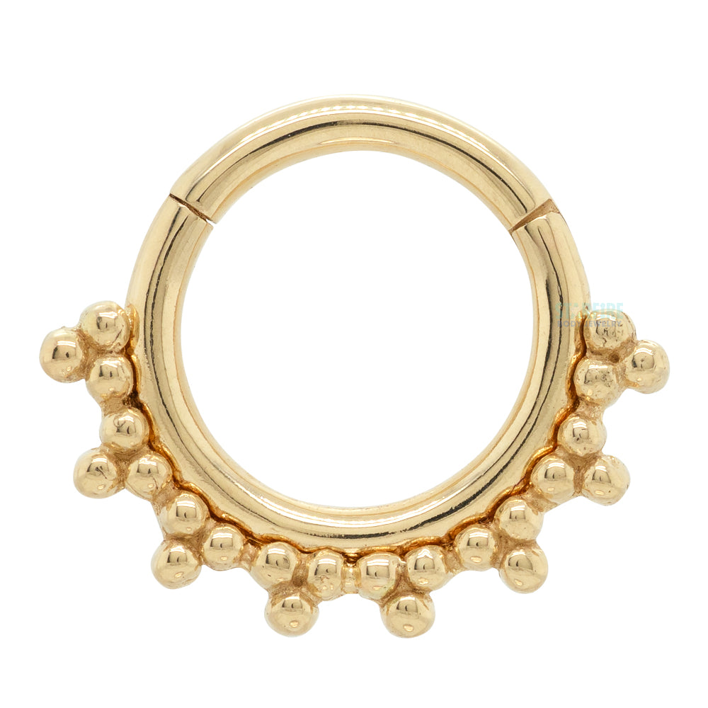 "Talia" Hinged Ring in Gold