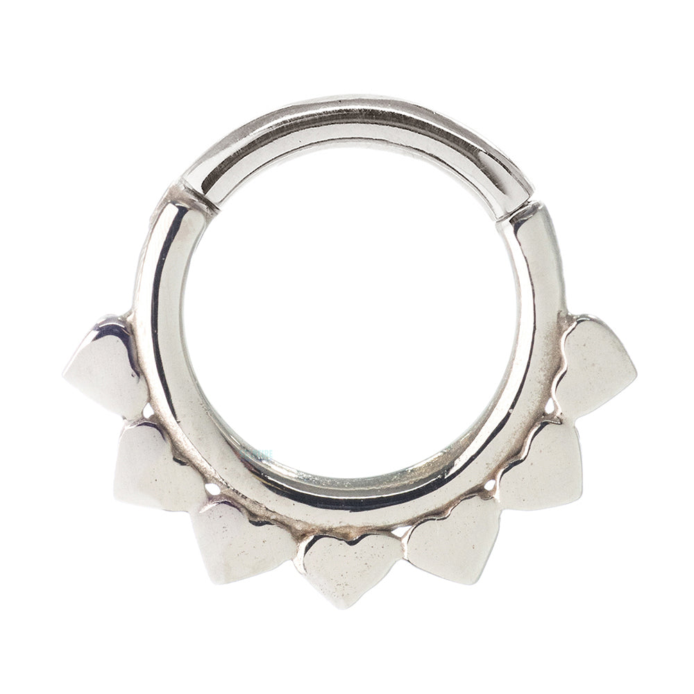 "Jiya" Hinged Ring in Gold