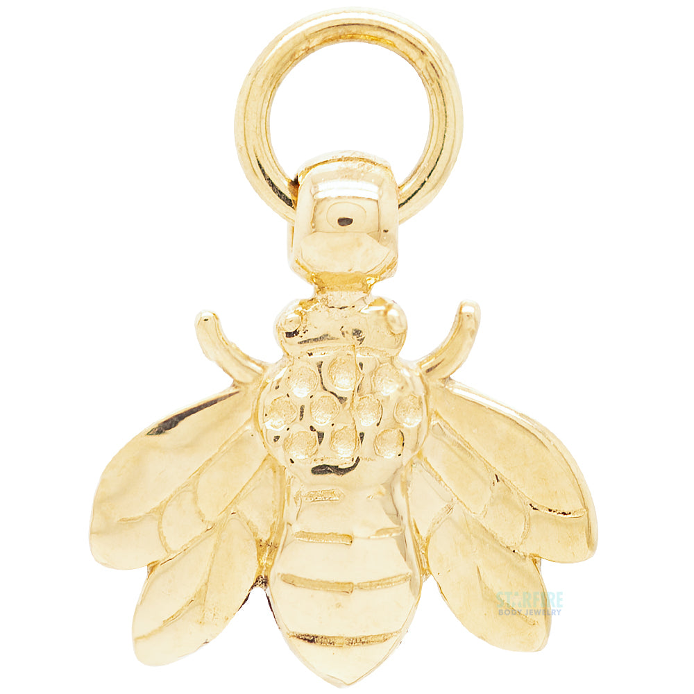 "BEEssential" Charm in Gold