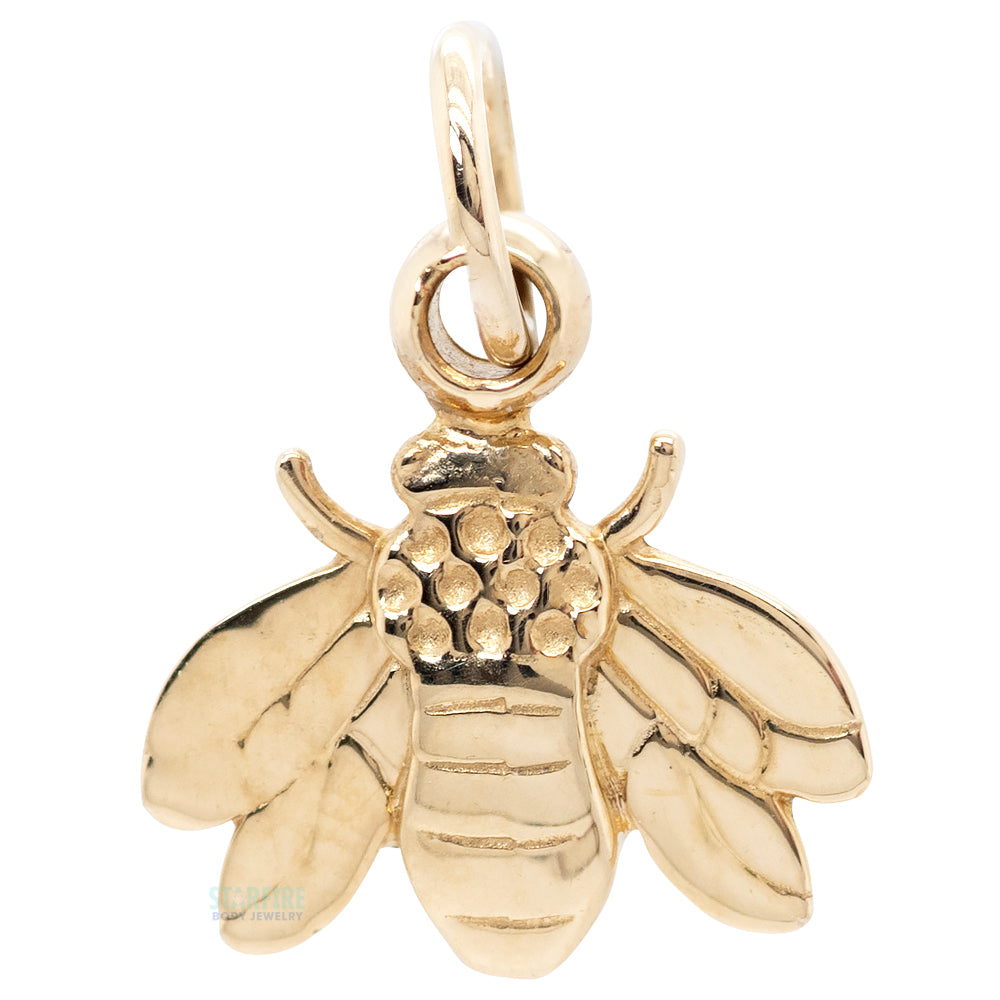 "BEEssential" Charm in Gold