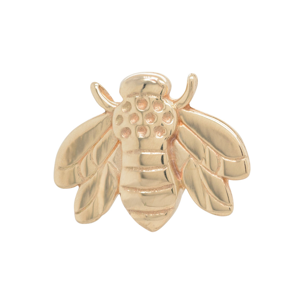 threadless: Bee Pin in Gold