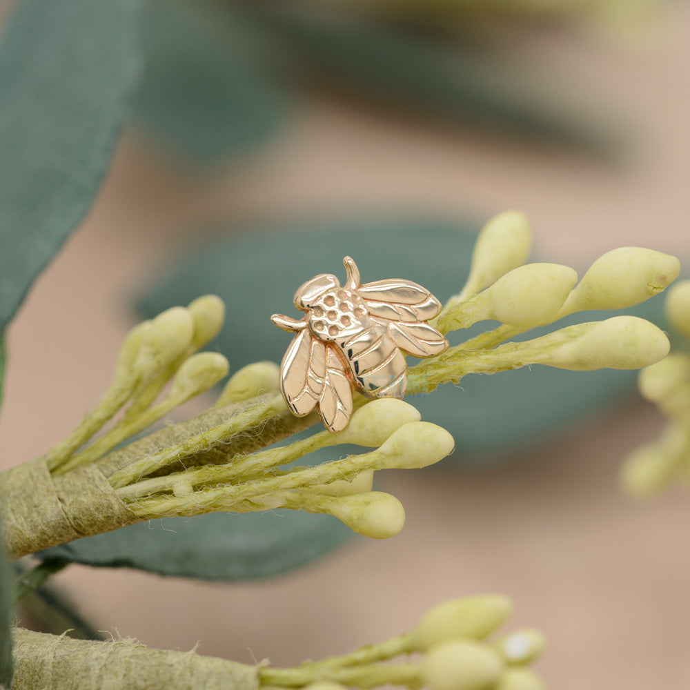 threadless: Bee Pin in Gold