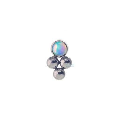 11HT-3 'Haute Couture' 1.5mm Opal Bezel Threaded End