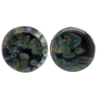 Pebble Glass Plugs - Aurora