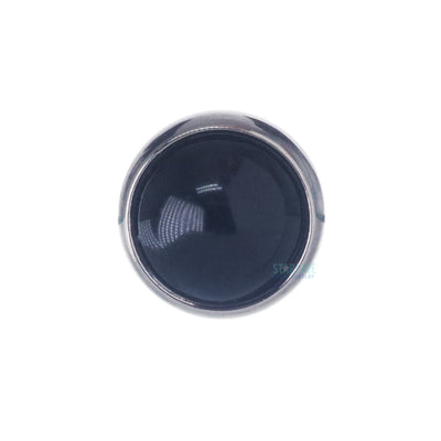 threadless: Bezel-Set Round Natural Stone Cabochon End