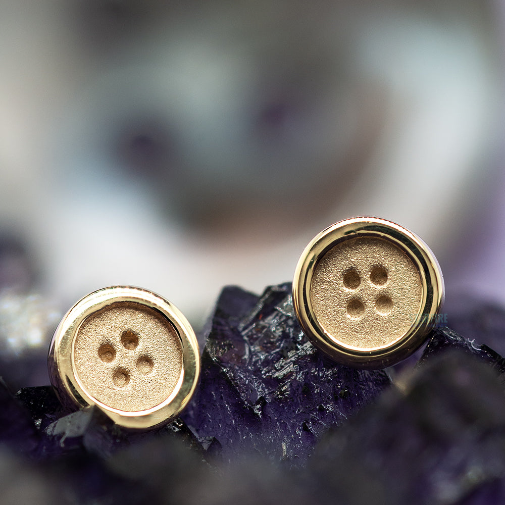 threadless: Button Pin in Gold & Platinum