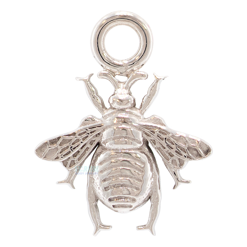 Bumblebee Charm in Gold & Platinum