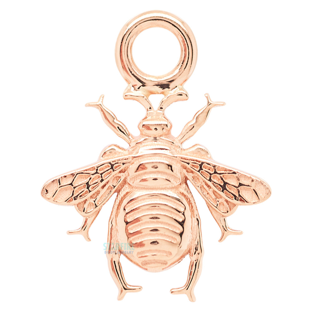 Bumblebee Charm in Gold