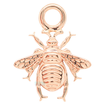 Bumblebee Charm in Gold