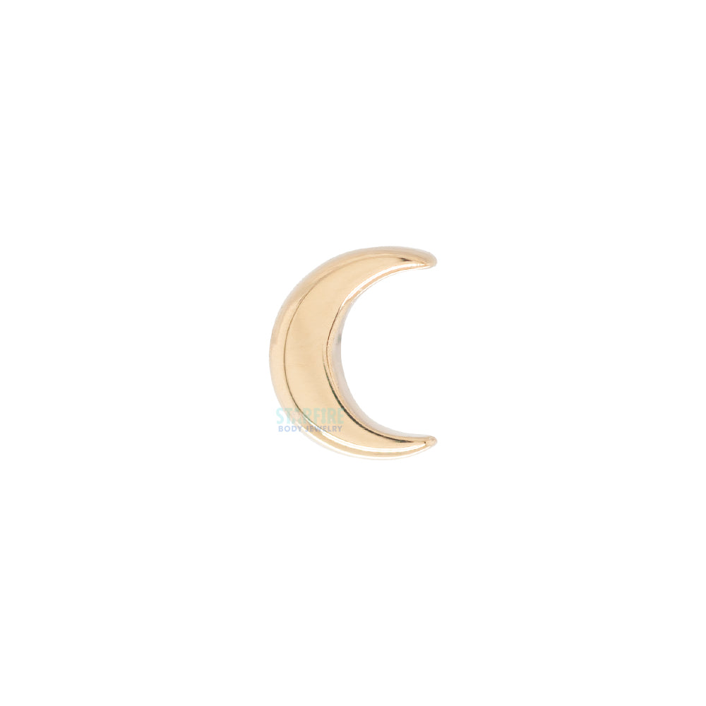 threadless: Crescent Moon Pin in Gold