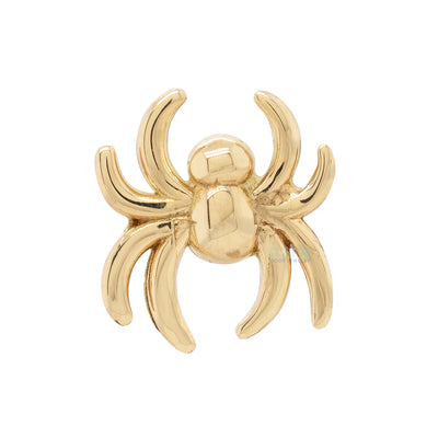 Spider Threaded End in Gold