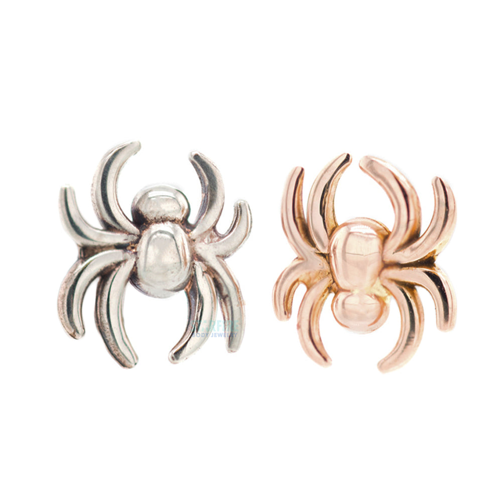 threadless: Spider Pin in Gold