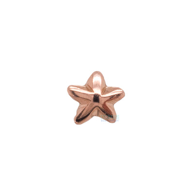 threadless: Beveled Star Pin in Gold