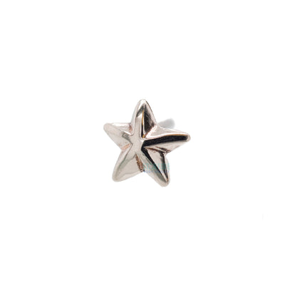 threadless: Beveled Star Pin in Gold