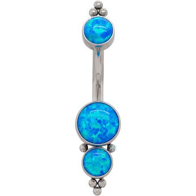 1HN 'Haute Couture' Opal Navel Curve