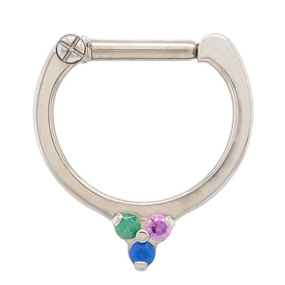 Septum Clicker #22 - 5/16" Post - add your own threaded gem!