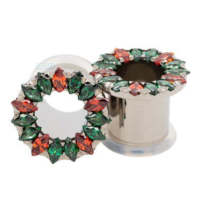 Marquise Eyelets with Brilliant-Cut Gems - Holiday Collection