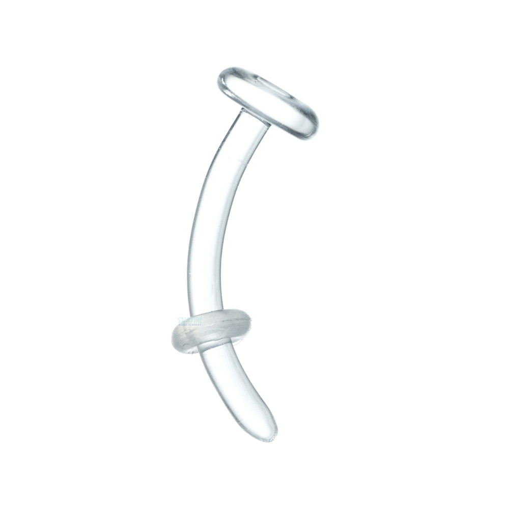 Glass Curved Retainer - Crystal