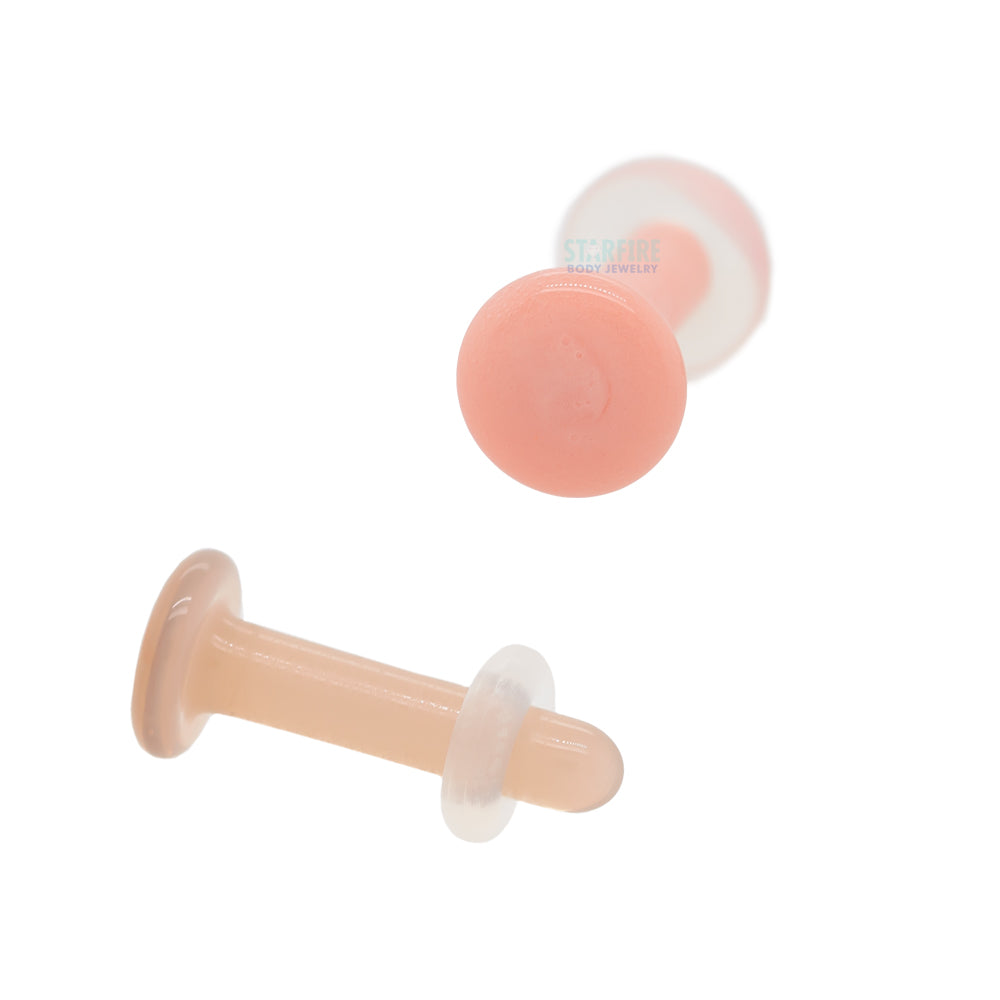 Glass Straight Retainer - Crystal