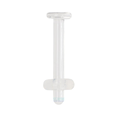Glass Straight Retainer - Crystal