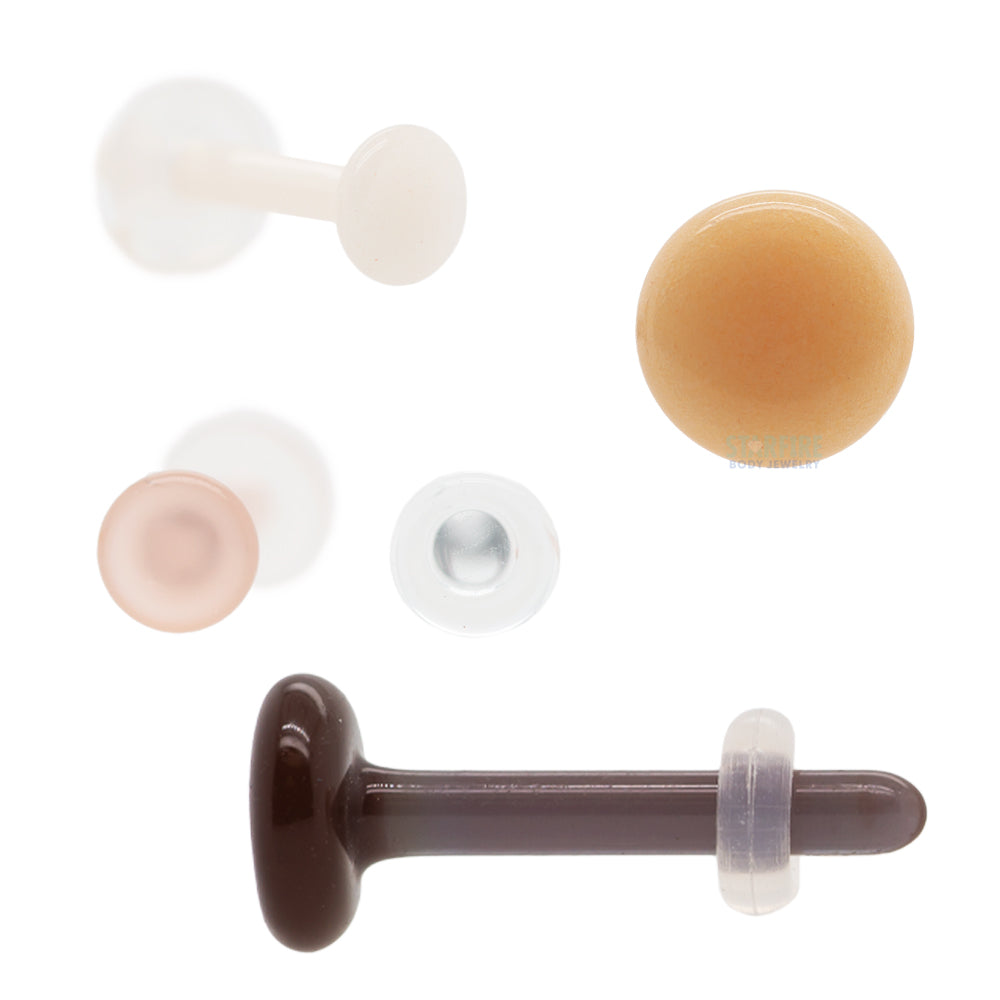 Glass Straight Retainer - Crystal